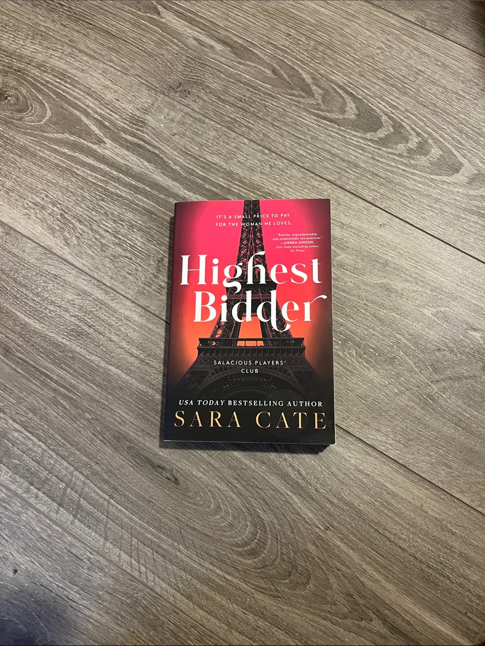 Highest Bidder by Sara Cate Paperback
